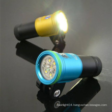HI-MAX Scuba Gear Diving Light for Underwater Dive Mini Camera